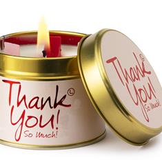Lily Flame 'Thank you' candle