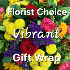 Florist choice Vibrant Gift wrap