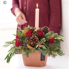 Yuletide Candle Arrangement