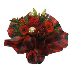 Festive flowers in vase 