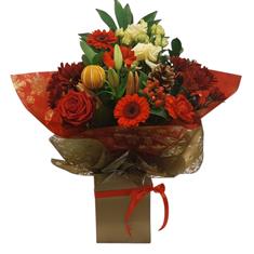 Classic Christmas handtied bouquet