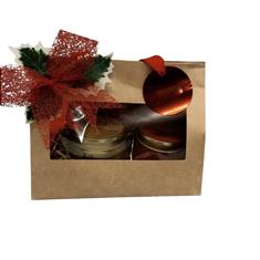 Festive candle gift set