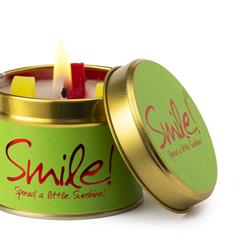 Smile candle