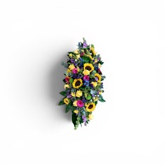 Vibrant Summer sunflower tribute