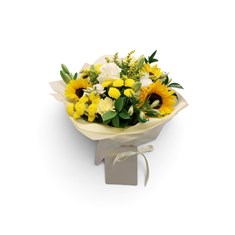 Golden glow hand-tied