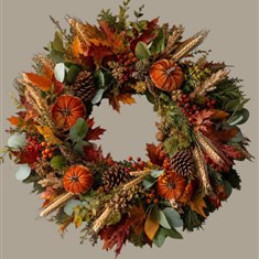 Autumn wreath 11th Oct session 3